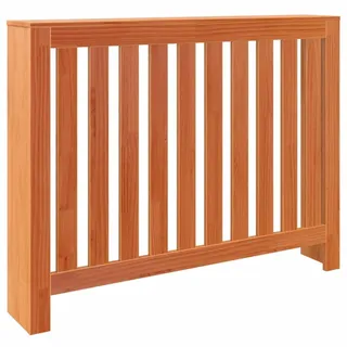 Heizkörperverkleidung Wachsbraun 108,5x19x84cm Massivholz - Braun