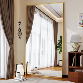 Koonmi Standspiegel 89 x 198 cm Gold
