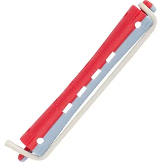 Efalock Professional Efalock Kaltwellwickler lang, rot/blau 11 mm 12er Beutel