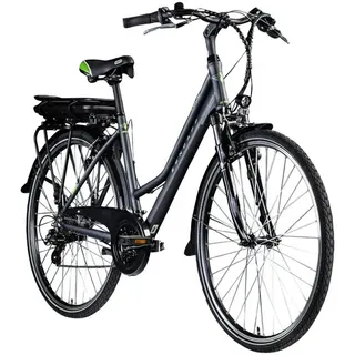 Zündapp Z802 2021 28 Zoll RH 48 cm Damen grau/grün