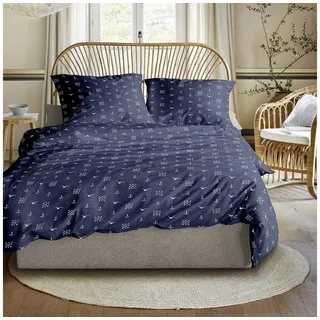 IRISETTE Bettwäsche »Easy 8603« 2 teilig, blau