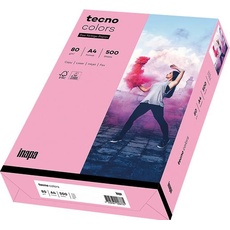 Bild tecno colors A4 80 g/m2 500 Blatt rosa
