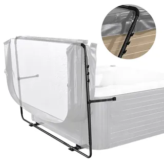 Vevor Whirlpool-Abdeckungslift schwarz 80-105 cm