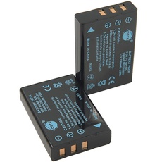 DSTE 2-Pack Ersatz Batterie Akku for Fujifilm NP-120 FinePix 603 F10 F11 M603 F10 Zoom F11 Zoom M603 Zoom Kamera