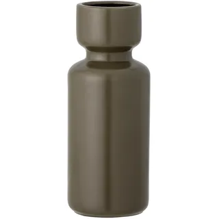Bloomingville Ibro Vase Braun – Elegante Stoneware-Vase 24x9x9 cm, skandinavisches Design, perfekt für Trockenblumen & Moderne Tischdekoration, 82054821