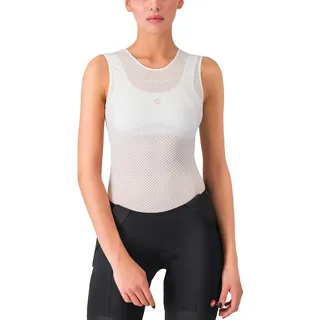 Castelli Pro Mesh Ärmelloses Baselayer Weiß L