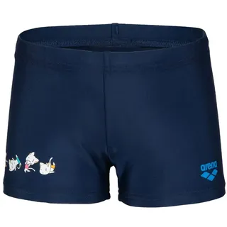ARENA Damen Friends Swim Short Graphic Navy Badeanzug Schwimmanzug, Marineblau, Einheitsgröße