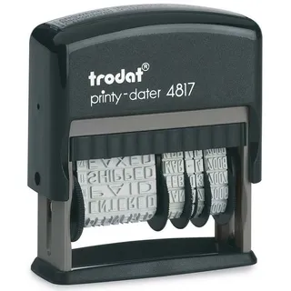 Trodat Wortbandstempel 4817 Stempel Schwarz 1 St.