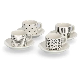 Zeller Espressotasse 0,07 l Weiß 8 St.