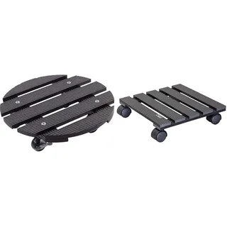 wagner® design yourself Pflanzenroller WPC 29 x 29 x 8 cm