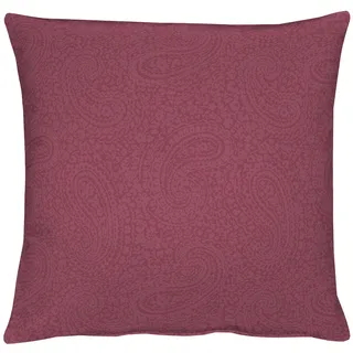 APELT 7907 48X48 90 Kissen gefüllt, Polyester, bordeaux violett