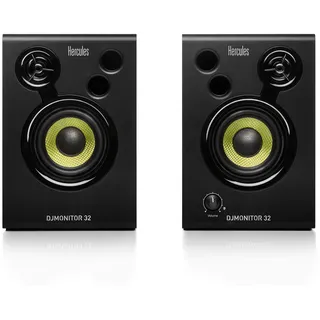 Hercules DJMonitor 32 Lautsprecher Schwarz