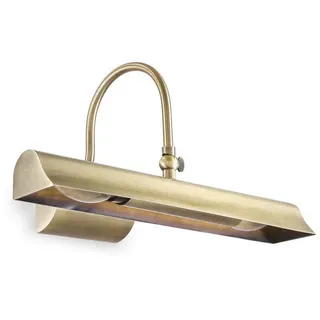 Ideal Lux Bilderleuchte , Messingfarben , Metall , 18x18x35 cm , Lampen & Leuchten, Leuchtenserien