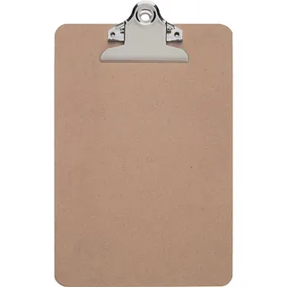 Maul Klemmbrett 2392470 DIN A5 braun Holzhartfaser, 1 St.