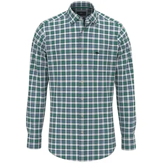 Fynch Hatton 14098040 Langarmhemd - Grass Green - M