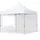 Faltpavillon 3 x 3 m inkl. 2 Seitenteile Weiß