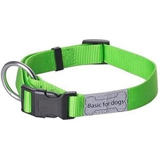 Wouapy Collar Basic LINE Verde 12MM/20-30CM