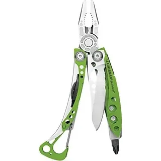 Leatherman Free T4, Messer mit Feststellklinge, Pilzmesser, Edelstahl, Navy, 12 Werkzeug, Vereinigte Staaten