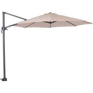 Garden Impressions Hawaii S Sonnenschirm - Ø300 carbon black/ ecru - Beige