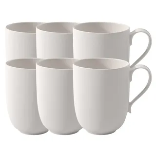 Villeroy & Boch Latte Macchiato Becher 0,37 l Weiß 6 St.