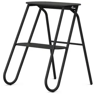 Tritthocker Bukto Frost schwarz, Designer Bønnelycke MDD, 46.5x37x40 cm