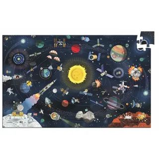 Djeco Cosmos Observation Puzzle – Hochwertiges Lernspielzeug für Kinder