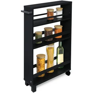 bomoe Nischenregal 15cm Hylla, 79x50cm, Schwarz