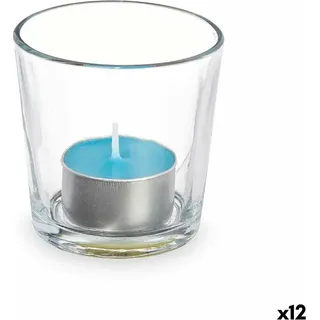 Duftkerze Acorde 1-E-AR Ozean Trinkglas (12 Stück) - Blau