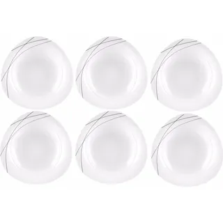 SELTMANN WEIDEN Suppenteller 23 cm Weiß 6er Set