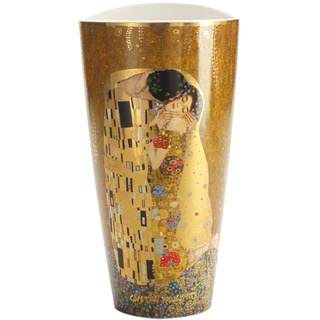 GOEBEL Der Kuss - Vase Porzellan 28 cm Artis Orbis Gustav Klimt