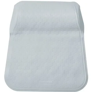 Sealskin Rubelle Badewannenkissen aus hautfreundlichem Gummi, mit angeformtem Rückenteil, Farbe: Blau, Größe: 41x33 cm