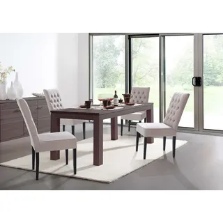 Esszimmer Stuhl Set Lehn Stühle Garnitur Komplett Gruppe Wohnzimmer 6x Stück Neu - Weiß