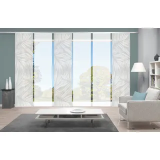 Vision PACEY Schiebegardine Paneelwagen 60 x 260 cm Grau 6 St.