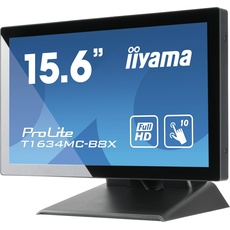 iiyama T1634MC-B8X -Touch HDMI+DP+VGA (1920 x 1080 Pixel, 15.60"), Monitor, Schwarz