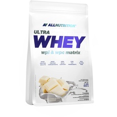 ALLNUTRITION Whey Ultra Protein Eiweiß Molkenprotein Bodybuilding (908g White Chocolate)