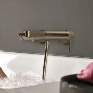 Hansgrohe Finoris Einhandwannenmischer Brushed Bronze