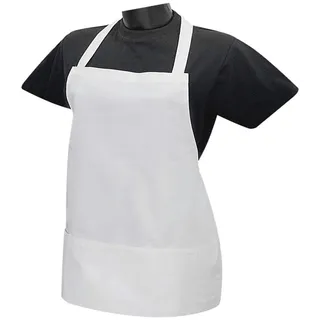 MISEMIYA - Schürze Kinder SCHÜRZE Waiter Unisex SCHÜRZE KÜCHE SCHÜRZE Shrinker Chef Ref-865 - Weiß, Pack*1