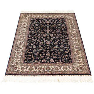 morgenland Orientteppich »Hereke - 122 x 76 cm - dunkelrot«, rechteckig, 3 mm Höhe, Wohnzimmer, Handgeknüpft, Einzelstück mit Zertifikat, rot