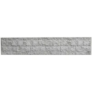 Beckers Betonzaun Betonzaun-Platte Casa Borsika 200 cm x 38,5 cm x 3 cm