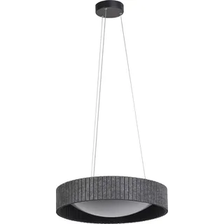 OSRAM 4099854459306 Decor Filz-Zylinder Pendelleuchte 28W 830 - Dunkelgrau