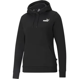 Puma Ess Small Logo Hoodie Damen black XL