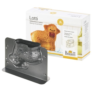 RBV Birkmann Vollbackform Lotti das Lamm, 350 ml, Osterlamm, Ostern, Schäfchen, Backform