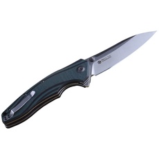 RUIKE Messer P841-L Black and Green Einhandmesser