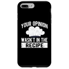 Hülle für iPhone 7 Plus/8 Plus Deine Meinung war nicht im Rezept Koch Koch Cooking Culinary