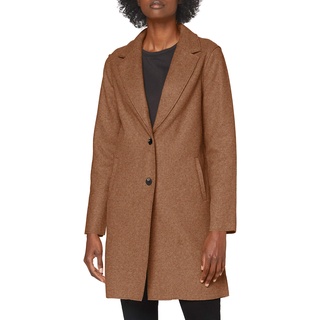 ONLY Damen Kurzmantel Carrie Bonded 15213300 Woodsmoke Melange XXL