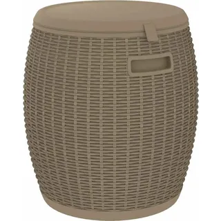 vidaXL 4-in-1 Gartenbox Hellbraun Polypropylen - Braun