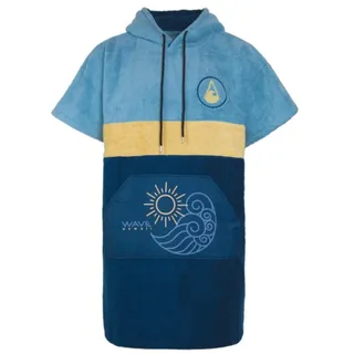 Wave Hawaii AirLite Poncho Pukalani M - blau