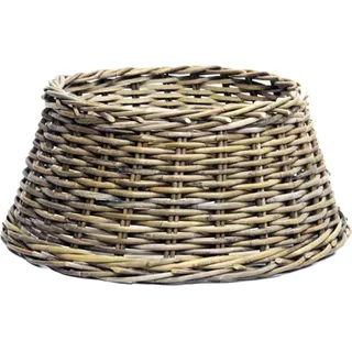 Weihnachtsbaum Rock aus Weide - 60 cm - natur (hell) - Beige