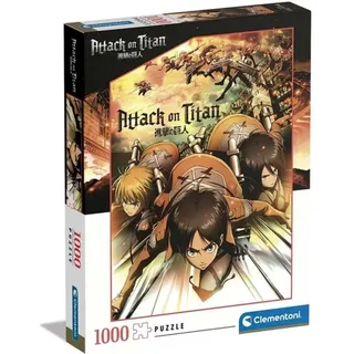 CLEMENTONI - Puzzle Attack on Titan ANIME - 1000 dielov