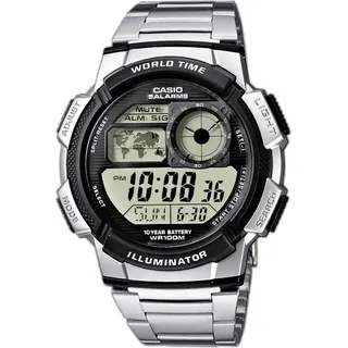 Casio AE-1000WD-1AVEF Herren Digitaluhr - Silber
